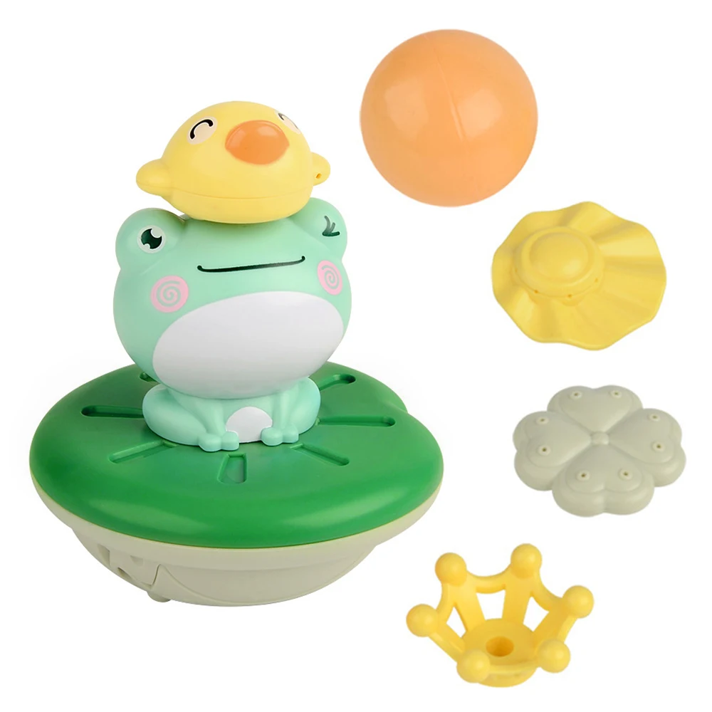 

Детские Игрушки для ванны, электрический спрей для воды, плавающая вращающаяся лягушка, спринклер для душа, игра для детей, детские подарки, ...