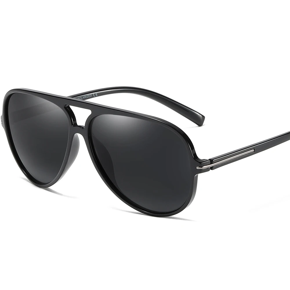 

Veshion Tr90 Polarized Sunglasses Men Classic 2021 Summer Brown Black Polarized Sun Glasses for Men Gift Driving TAC1.1