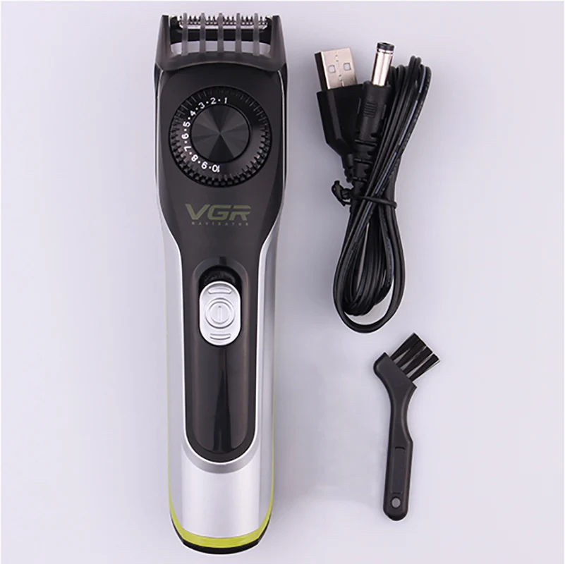 Беспроводной профессиональный триммер для волос машинка стрижки бороды усов