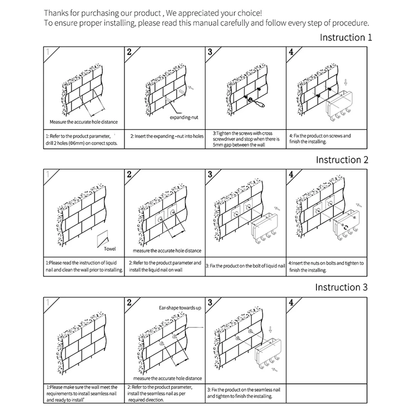 Бесшовный крючок для ключей настенная подвесная деревянная вешалка с 4 крючками