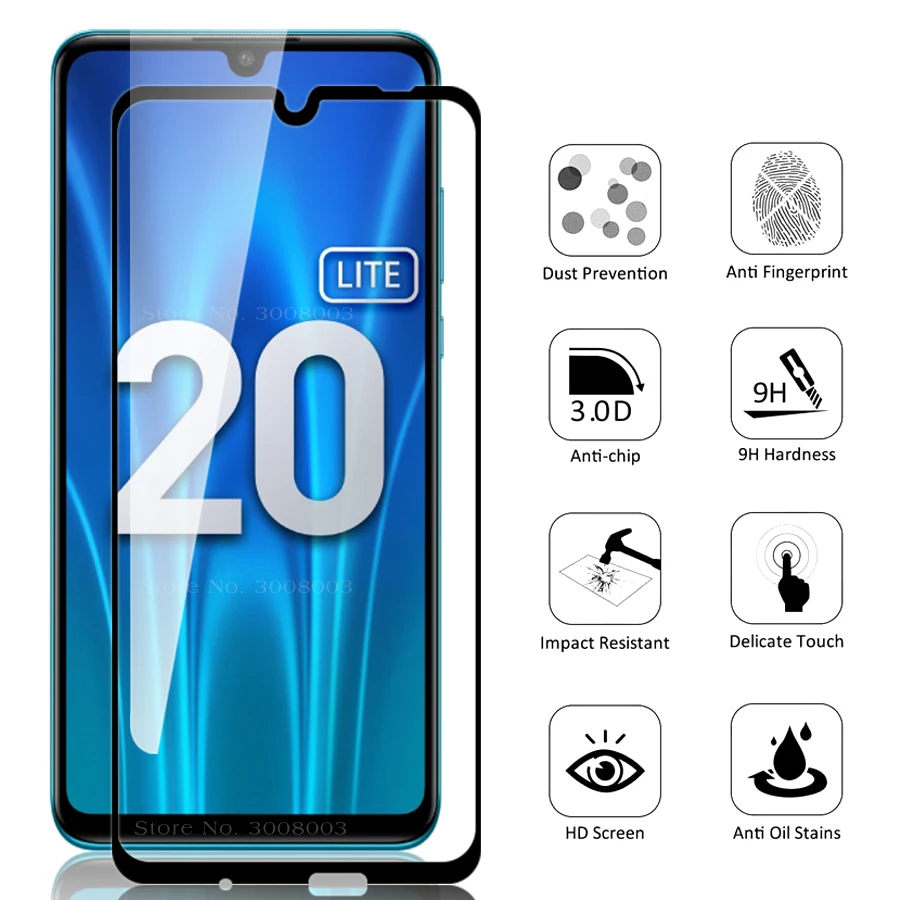 Стеклянная камера 2 в 1 honor 20 lite защитные очки для huawei light 6 21 дюйма Защитная пленка