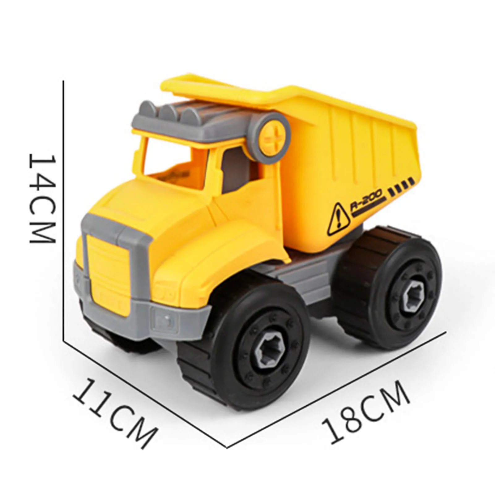 

DIY Self-assembly Designer for Boys Loading Unloading Engineering Children Car Model Kids Educational Montessori Toy