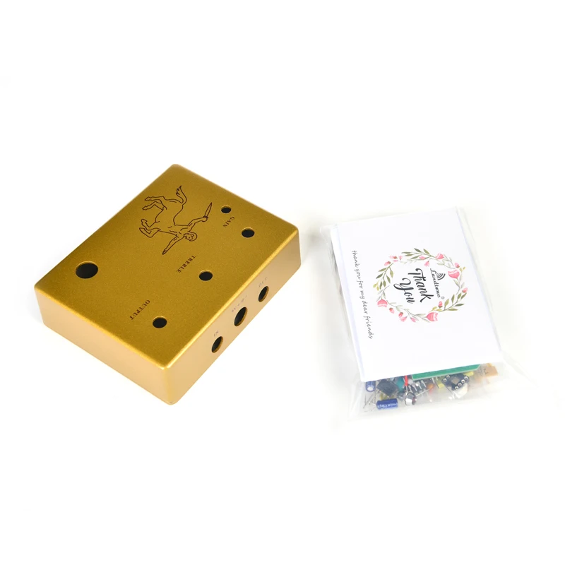 Upgrade Make Your Own  Genuine Professional Overdrive Guitar Effect Pedal All Kits  Free Shipping