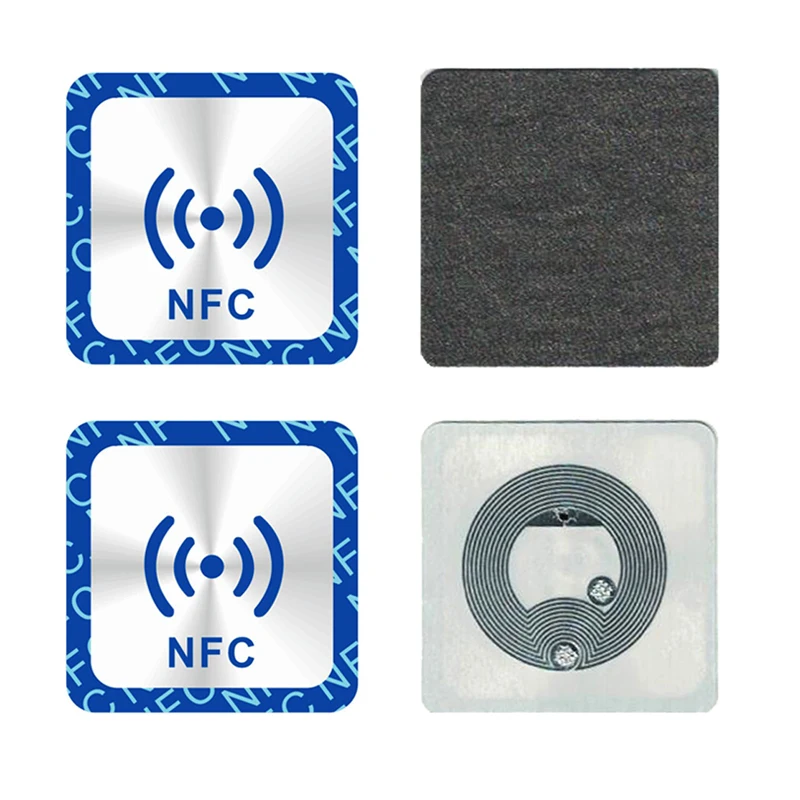 6 шт./лот NFC этикетки наклейки NTAG213 анти Металл RFID клейкая этикетка наклейка