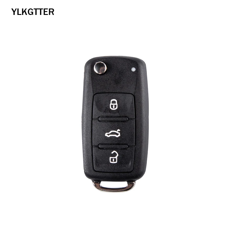 YLKGTTER дистанционный ключ подходит для VW/Volkswagen Caddy Eos Golf 4 Beetle Polo Up Tiguan Touran с ID48 чипом 5K0837202AD 434 МГц