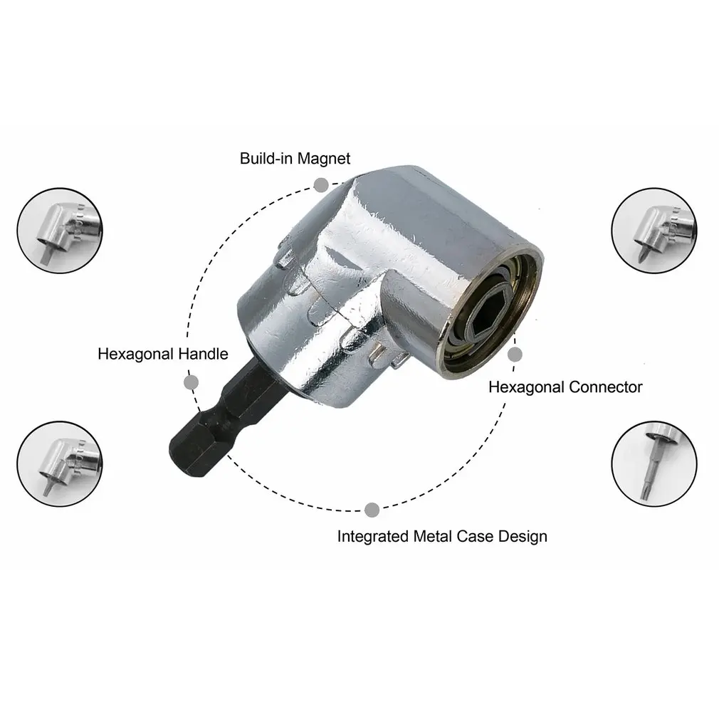 Держатель отвертки с углом 105 градусов адаптер регулируемыми насадками