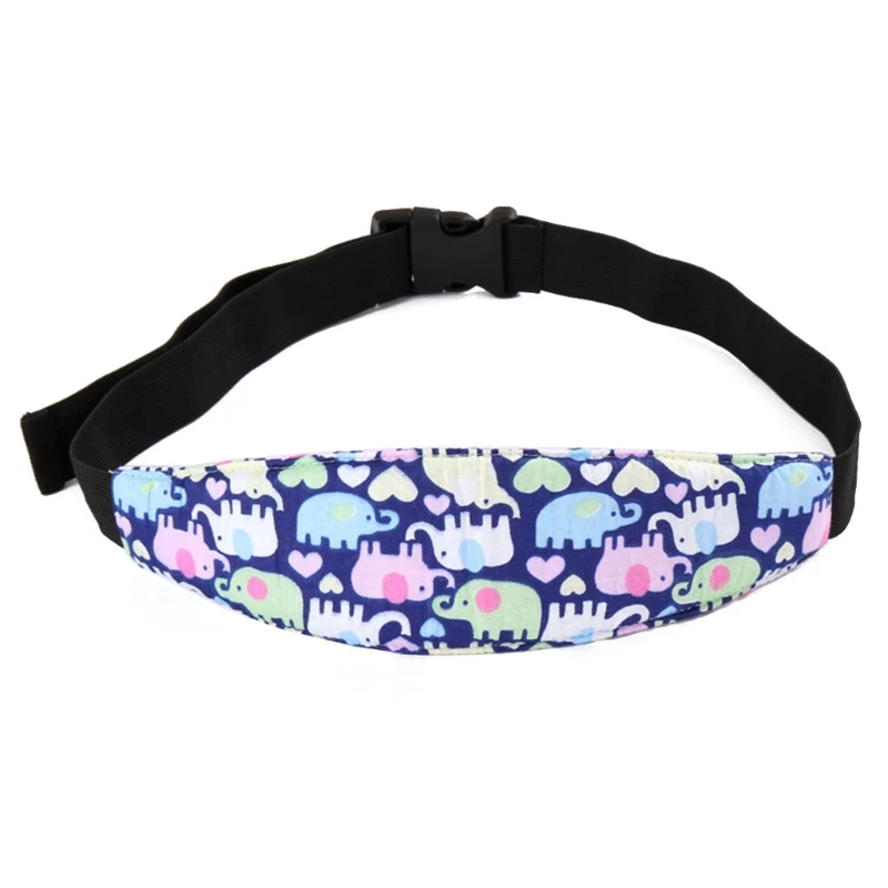 

28EC Baby Car Seat Head Support Adjustable Fastening Belt Sleeping Positioner Head Band Strap for Toddler Kids Child