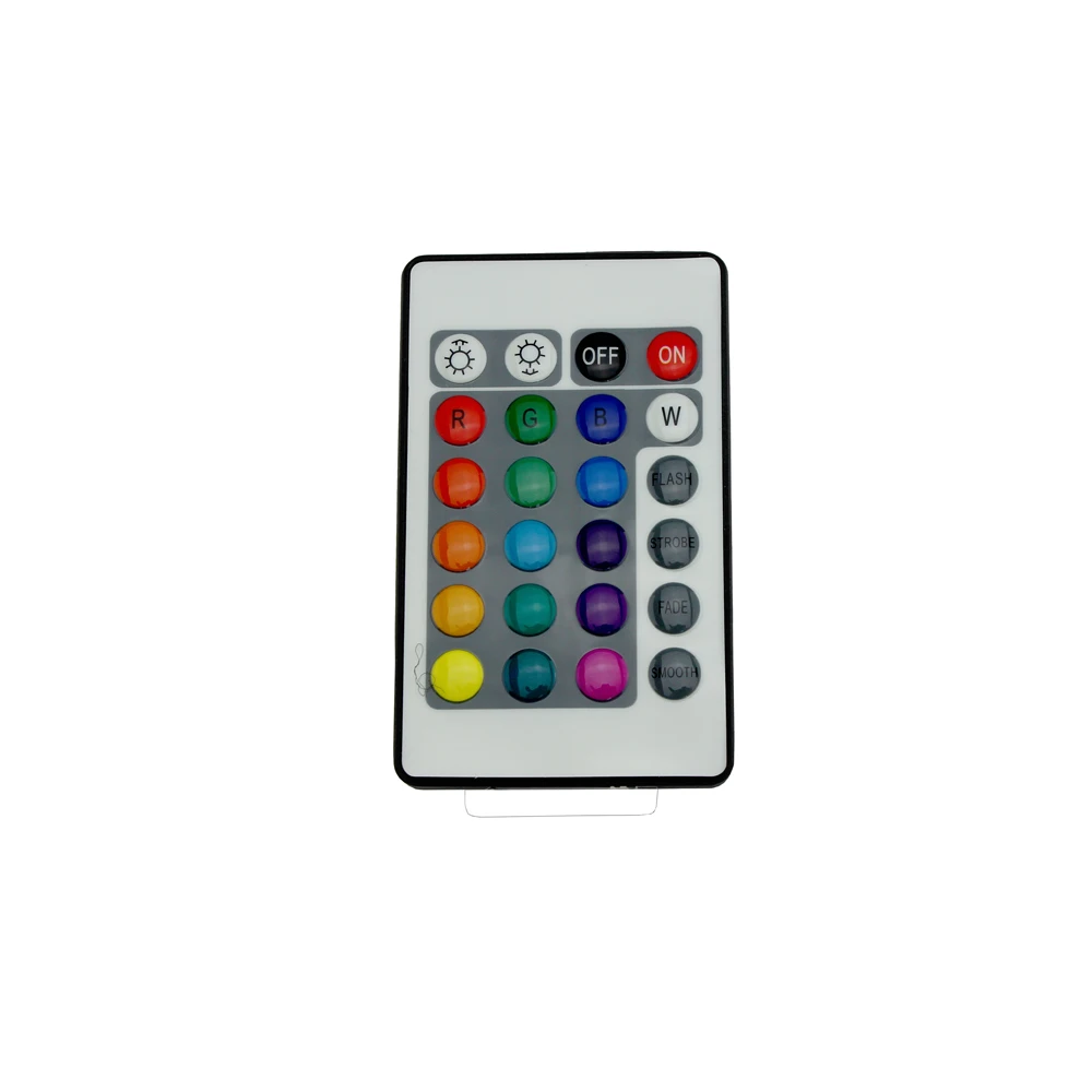 Музыкальный контроллер с 24 кнопками ИК-пульт дистанционного управления RGB