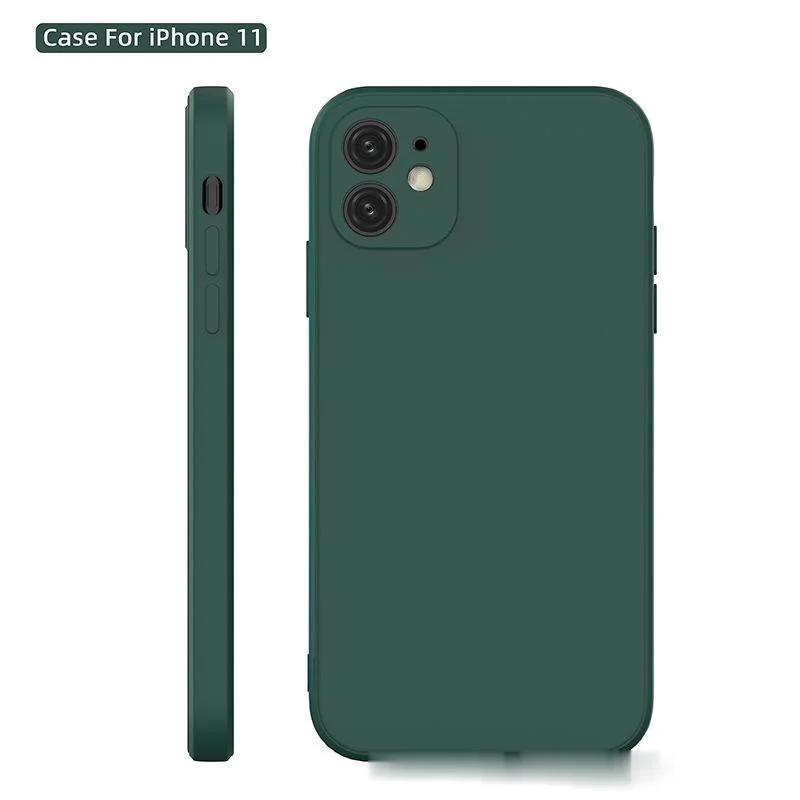 

Rubik Cube Imitation Liquid Silicone suitable For iPhone 12 11 ProMax phone Case Frosted TPU For iPhone11 XR 7 8 Protective Case
