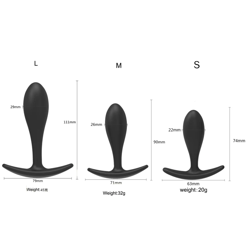 Анальная пробка игрушки buttplug для взрослых женщин Массажная игрушка простаты