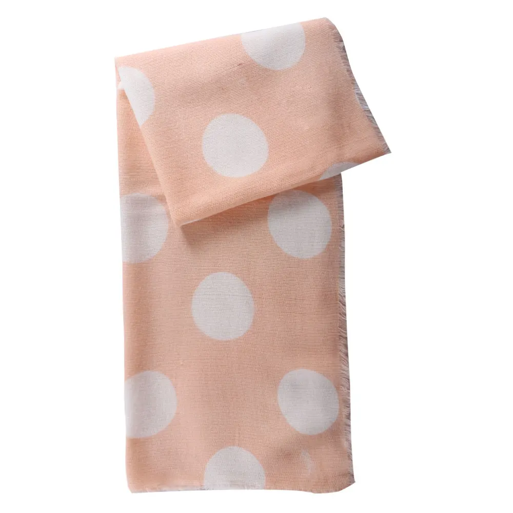 Большой размер Зимний теплый хлопковый женский длинный шарф новый дизайнерский