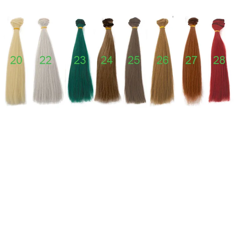 Волосы для шарнирных кукол 20 шт./лот см | Игрушки и хобби