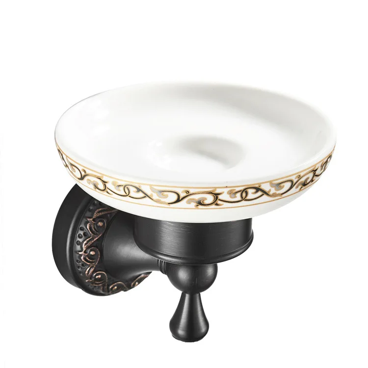 Латунная антикварная сеточка для мыла аксессуары ванной комнаты стойка