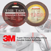 100 authentic 3m vhb super strong heavy duty mounting double sided tape 4 5meters waterproof no trace for car home office decor
