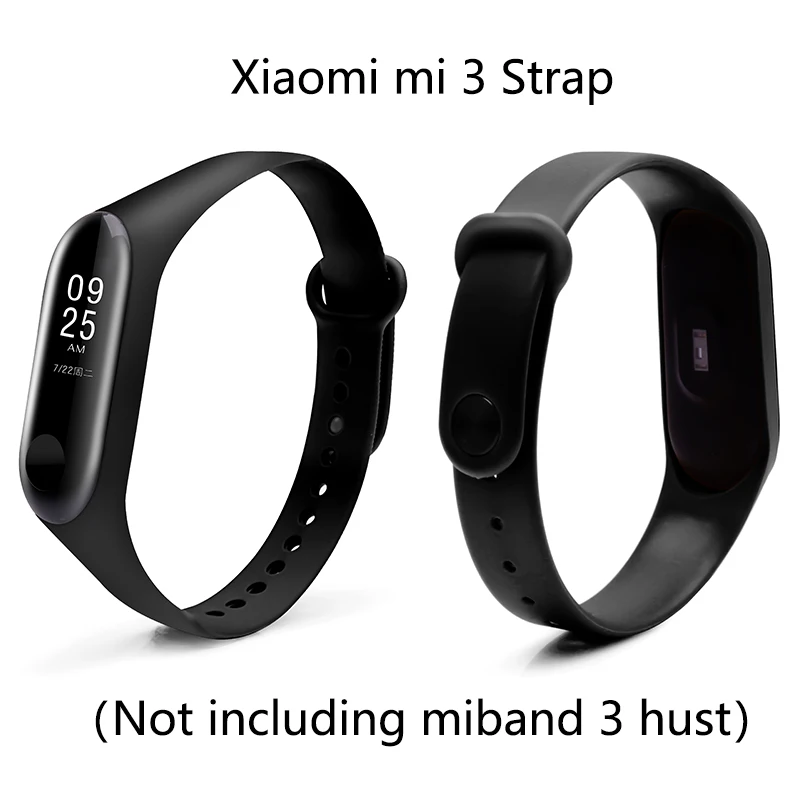 Ремешок для наручных часов Xiaomi mi Band 3 4 силиконовый ремешок с ремешком и умный