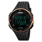 Часы наручные SKMEI мужские электронные спортивные с хронографом, модные водонепроницаемые, с будильником, с режимом недели, 2020 часа, 1224