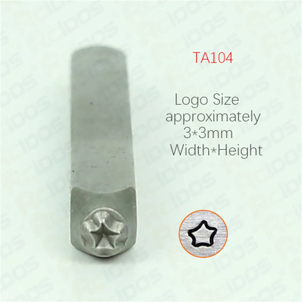 Металлические штампы RCIDOS со звездами для ювелирных изделий DIY браслет/символы