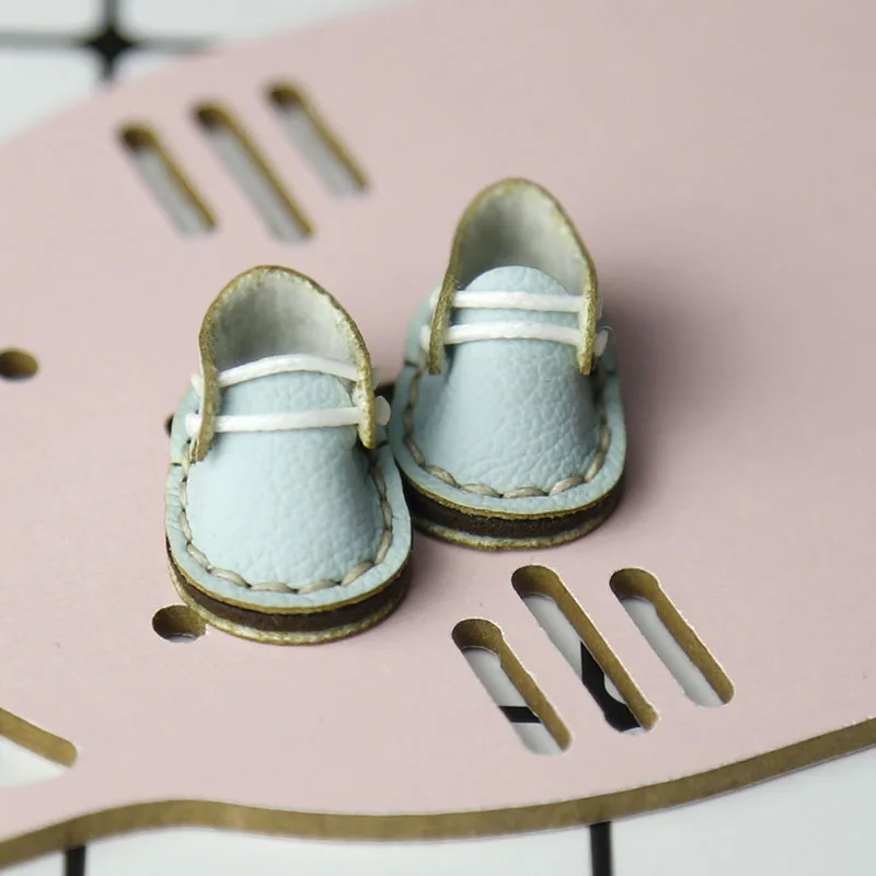 Кукольные туфли ob11 одежда для шарнирных кукол милая повседневная кожаная обувь