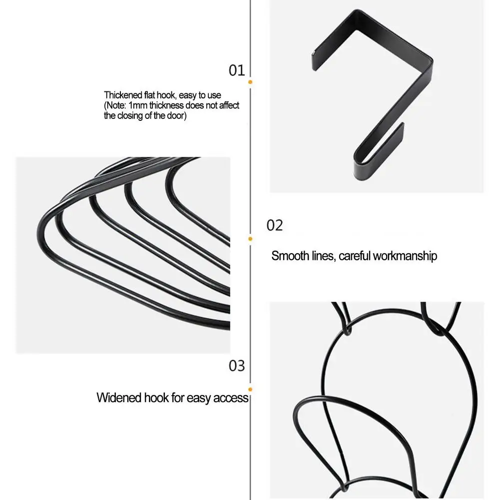 

Baseball Caps Rack Hanging Hat Organizer Rack Home Organizer Storage Door Closet Hanger Hat Holder Robe Hooks Wall-mounted Shelf