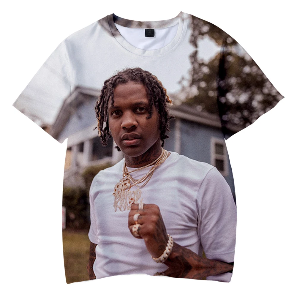 

2021 New Hip Hop Rapper Lil Durk 3D Print ChildrenT-shirt Boy/Girl Kids Short Sleeve T Shirt 1