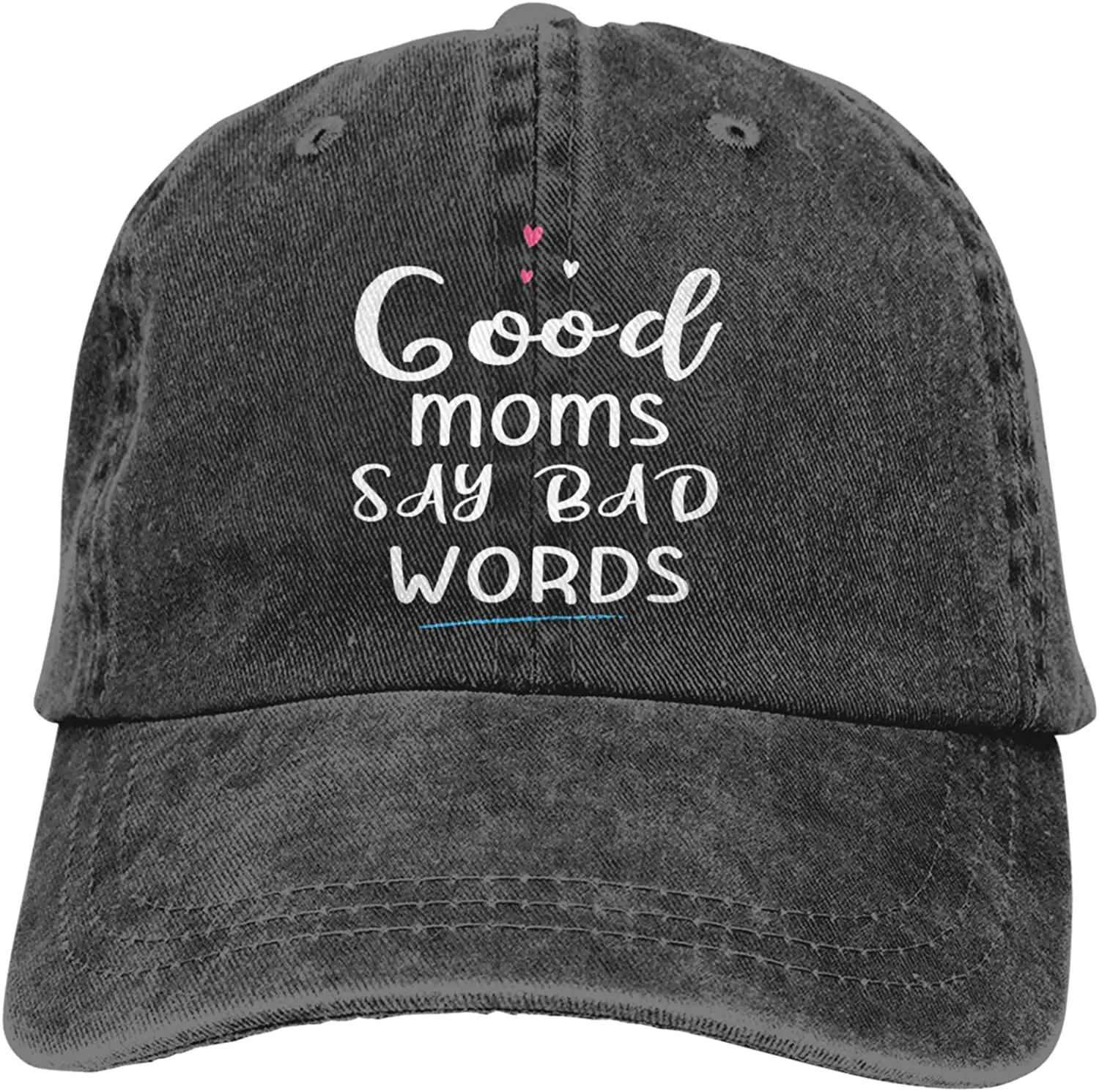 

Good Moms Say Bad Words Hat, Adjustable Baseball Cap Unisex Trucker Cap Dad Breathable Mesh Snapback Hats Casual Sport Hats Cap