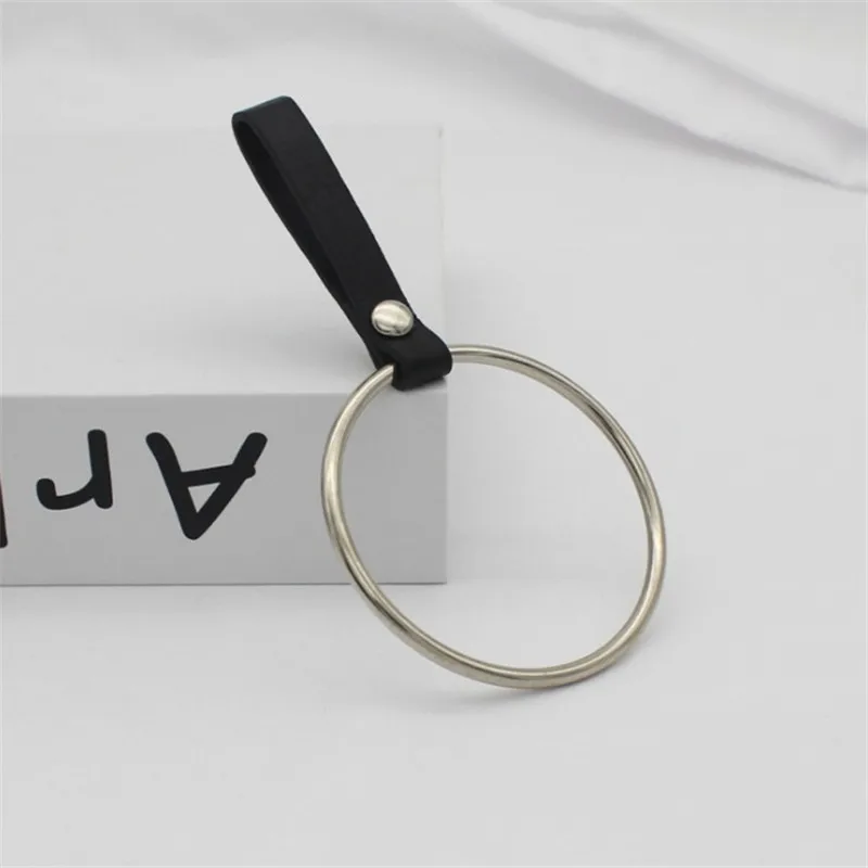 1pc ring Женский модный однотонный пояс с круглой пряжкой и металлической пряжкой, повседневный ремень из искусственной кожи, женский пояс для досуга - Цвет: 1pc ring