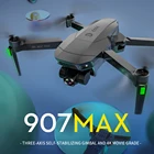 2021 Новый Sg907 max 5g Wi-Fi Дрон 3-осевому гидростабилизатору 4k Камера, Wi-Fi, Gps и дрона с дистанционным управлением Rc игрушки четырехосевая Профессиональный складной Камера дроны