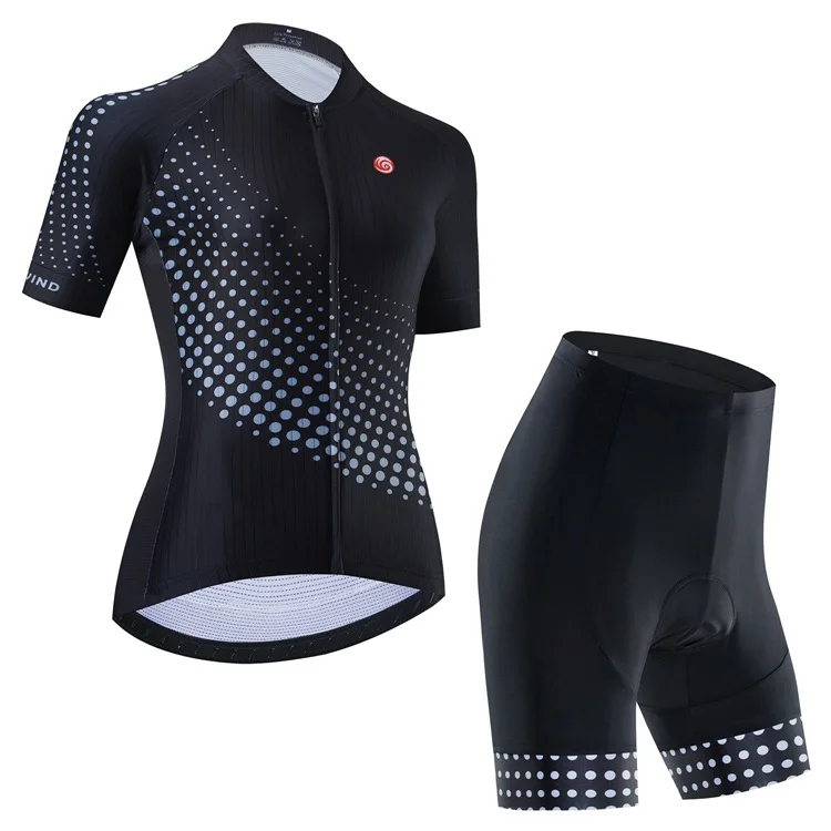 

Summer women's cycling wear suit, moisture-absorbent and breathable road wear cycling jacket top