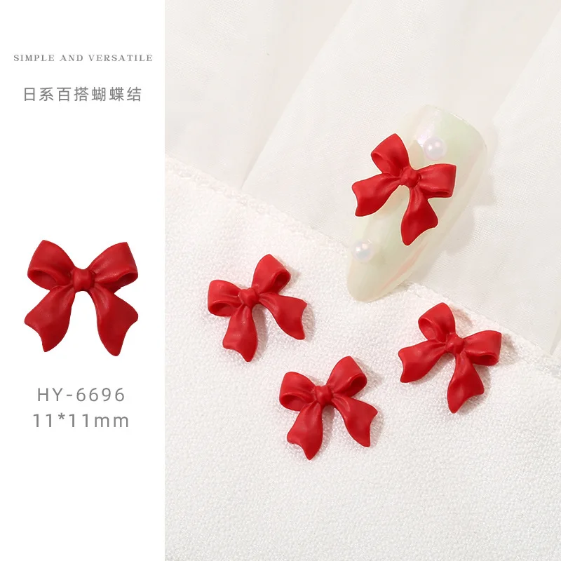 

Three Dimensional Nail Ornament Three-Dimensional Summer Simple Fairy Frosted Girl Heart Bow Nail Sequin Ornament