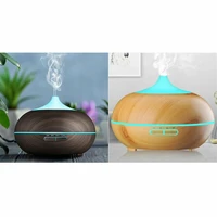 electric aroma diffuser essential oil diffuser air humidifier ultrasonic remote control color led lamp mist maker home