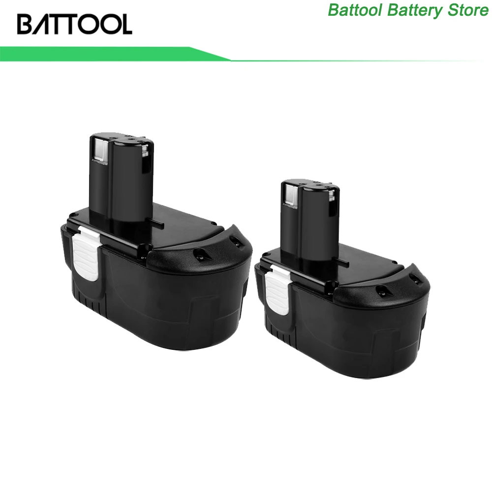 

Battool Rechargeable Battery 18V NI-MH 3500mAh for Hitachi EB1814SL EB1820 EB1820L EB1812S EB1824L EB1830HL 322436, DS18DVF3