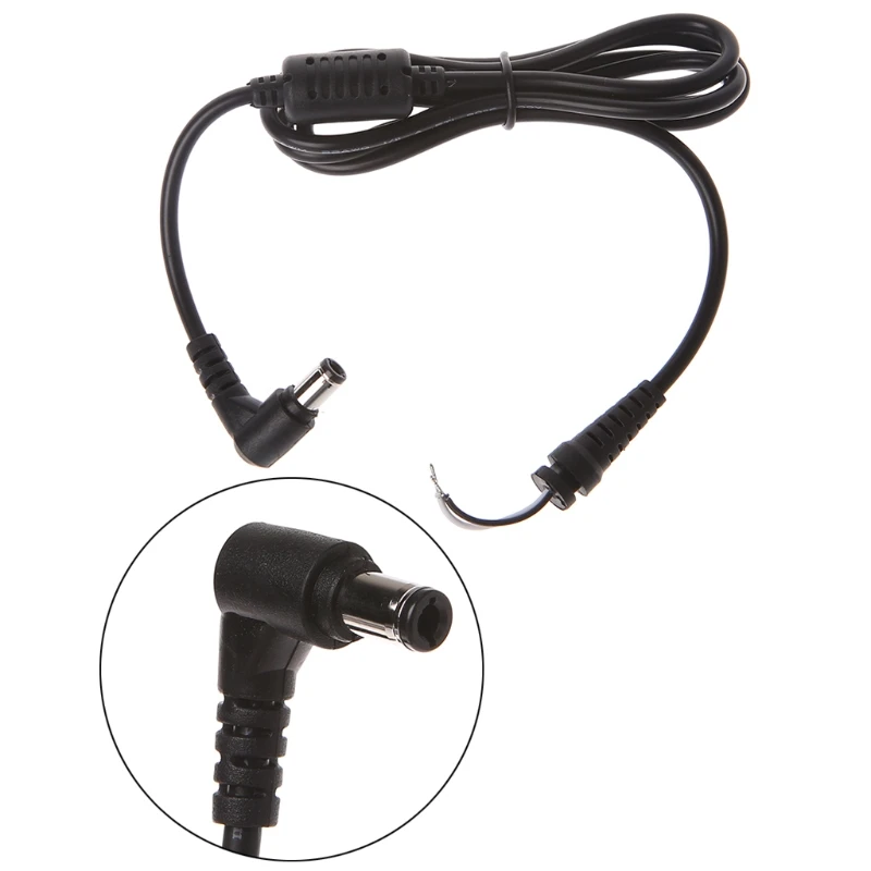 Right Angle DC Power Supply Adapter Cable, 6.3mm to 3.0mm Male Plug for Toshiba Laptop X5QC Description Image.This Product Can Be Found With The Tag Names Cheap Computer Cables Connectors, Computer Cables Connectors, Computer Office, High Quality Computer Office