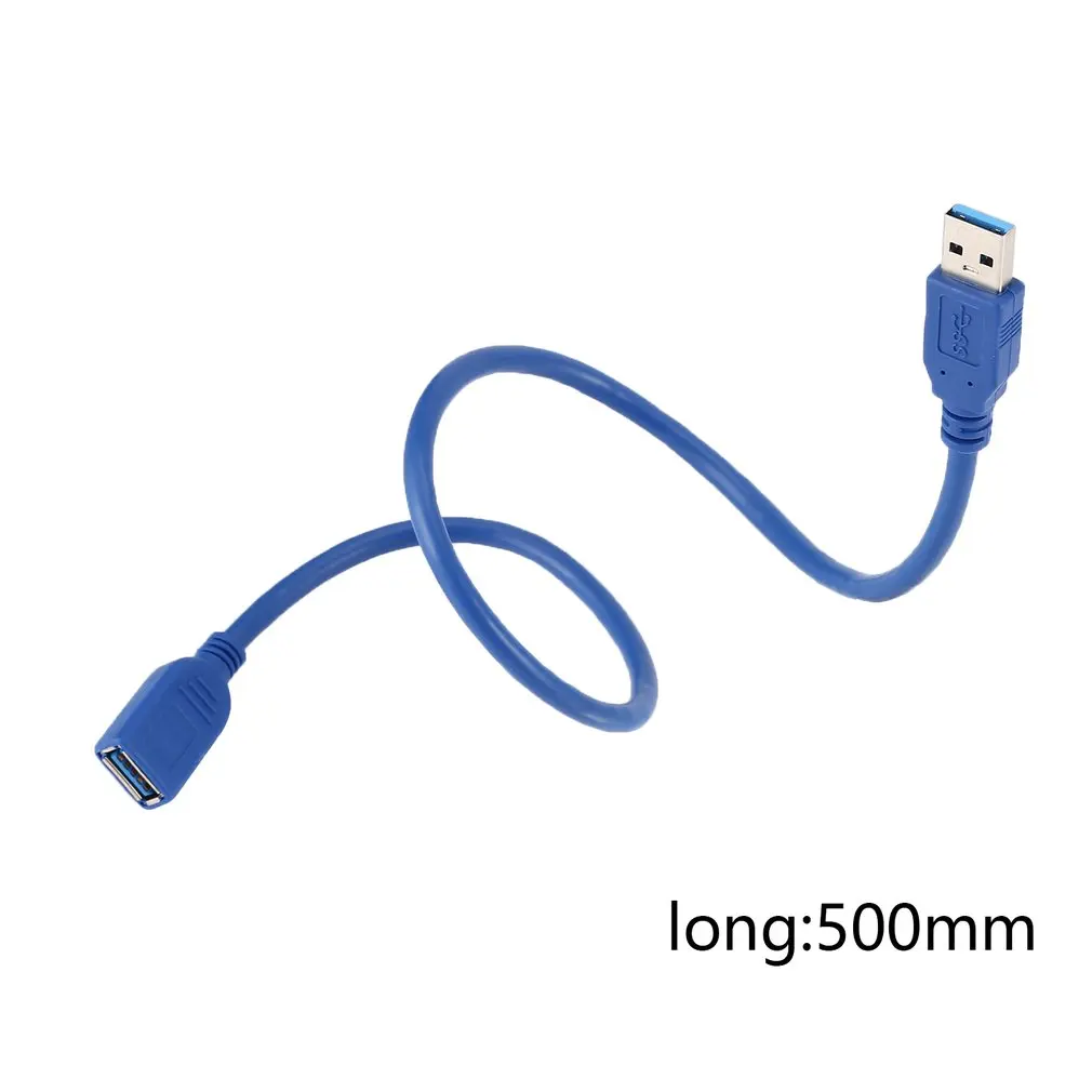 

Portable Size USB 3.0 Type A Male to Female Extension Data Cable High Speed 5Gbps High Speed Super Extension Cable