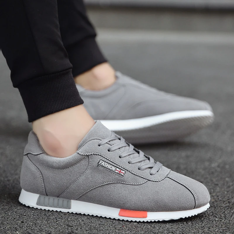 

Classics Men Leather Casual Shoes Breathable Men Walking Shoes Running Shoes Cozy Male Large Size 38-46 Chaussure Homme Sneakers