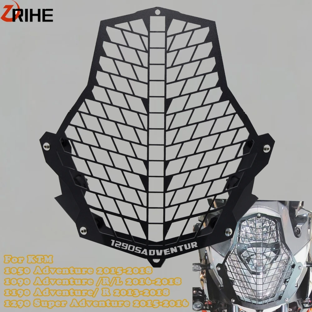 

Защитная крышка для передней фары мотоцикла SUPER ADVENTURE 1290, защита для передней фары мотоцикла гриля для 1290 Super Adventure 2015 2016