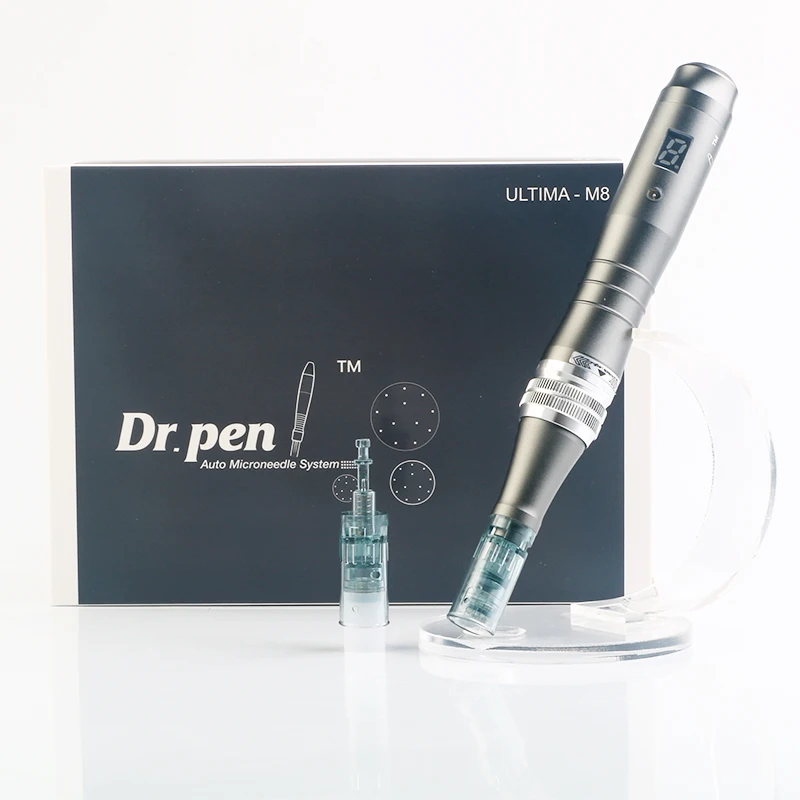 Новые эластичные теплые колготки от Dr. Ручка M8 микроиглы цифровой 6 Скорость проводной дермы ручка для AMTS микро иглы терапии Омоложение кожи; мезотерапия