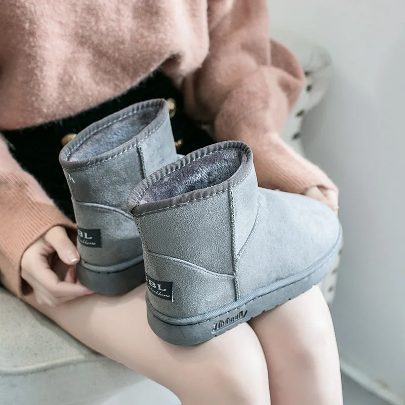 Женские зимние ботинки 2021 модные женская обувь с противоскользящей подошвой