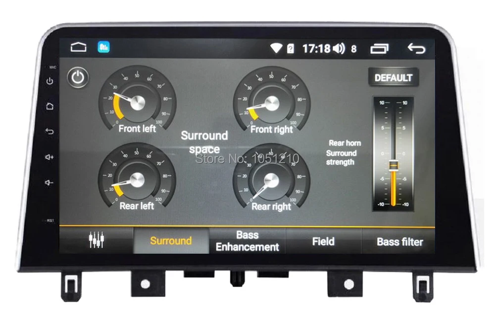 Ouchuangbo android 10 автомобильный медиа gps навигатор для JAC S3 2017 с 1 дюймовым