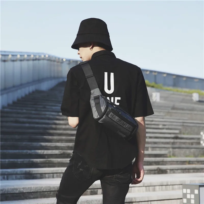 Нейлоновая поясная сумка для мужчин и женщин водонепроницаемый мессенджер на