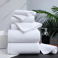 1pcs white soft microfiber cotton towel fabric face towel hotel bath towels wash hand towels portable terry small towels w009