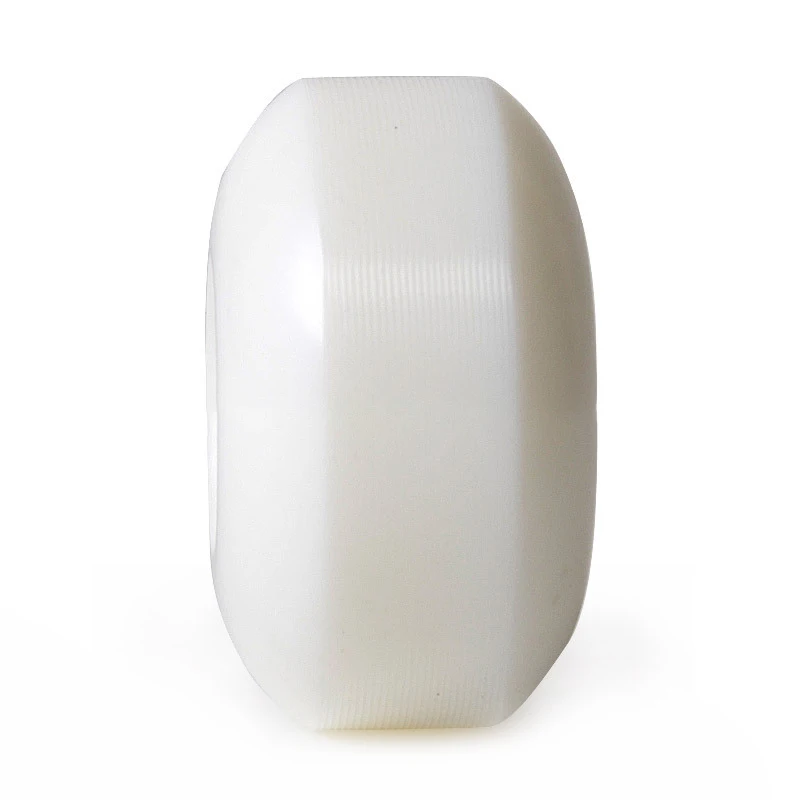 

4pc White Wheels Roller 54mm Skateboard Riding Replacement 100A Sports Accessories skating flashing Rollerblade Replacement