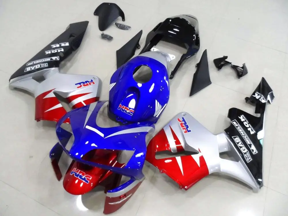

Motorcycle Fairings Kit Fit For Cbr600rr 2003-2004 Bodywork Set High Quality Abs Injection New Blue Red