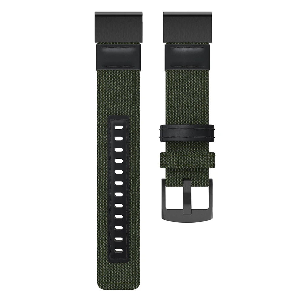Ремешок для Garmin Fenix 6X 5X 3 3HR 6 5 plus ремешок умных часов нейлоновый ремень Forerunner 935 945 22