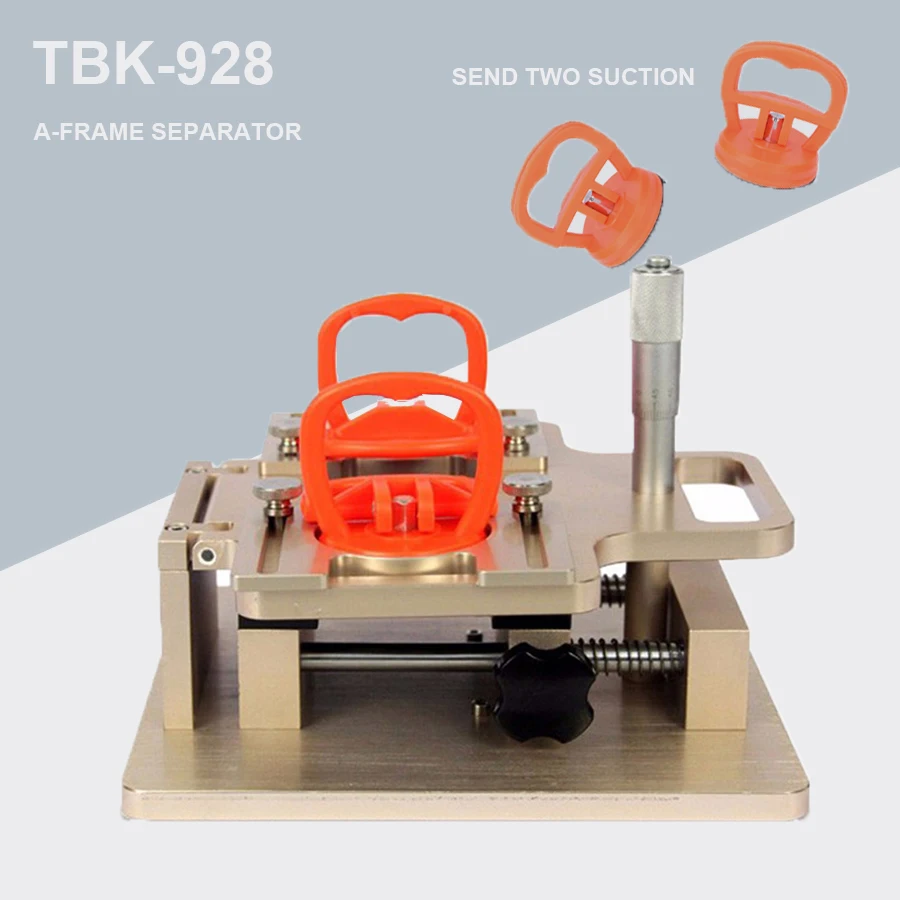 TBK TBK-928 сенсорный ЖК-экран Демонтаж ручной a-рамка сепаратор для мобильного телефона точно ремонт отрегулировать