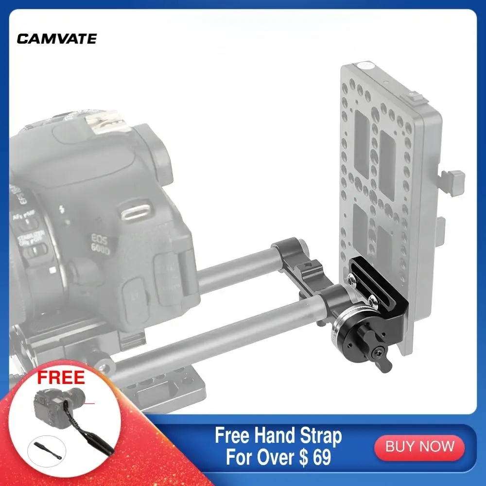 Стандартная розетка CAMVATE ARRI удлинитель с ручкой замка M6 и двойным креплением 1/4