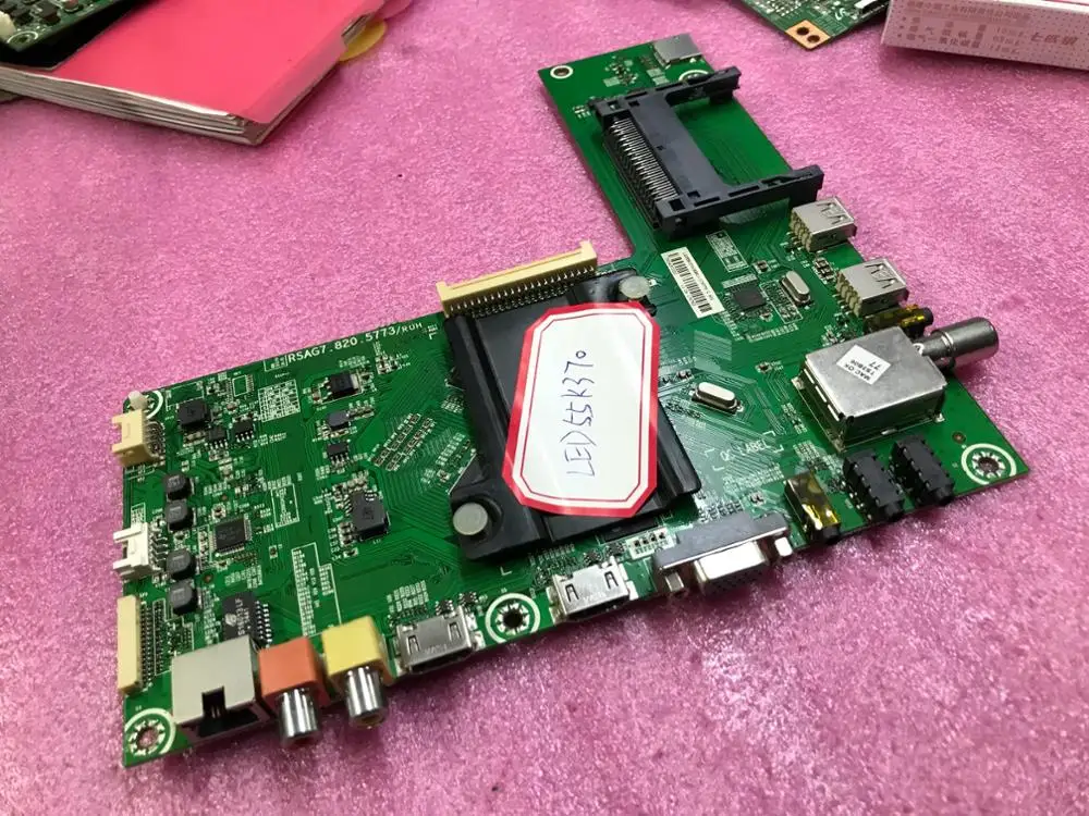 

Original LED55K370 (2) motherboard RSAG7.820.5773 screen HE550HF-B52