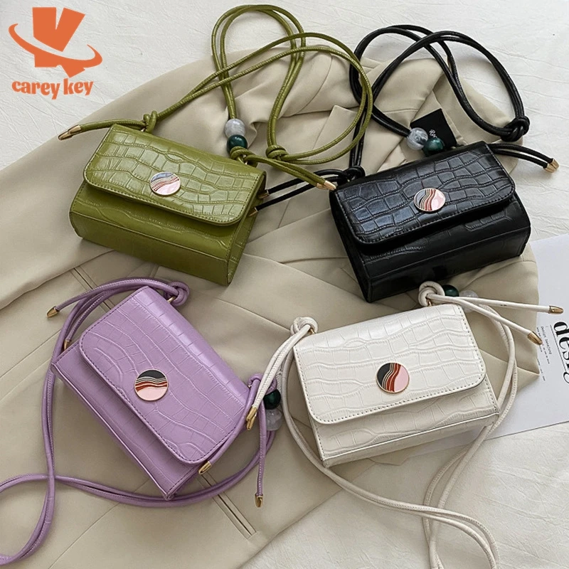 

CAREY KAY Crossbody Bags For Women 2021 Fashion Designer Shoulder Bag PU Leather Flap Purses and Handbags Messenger Bags