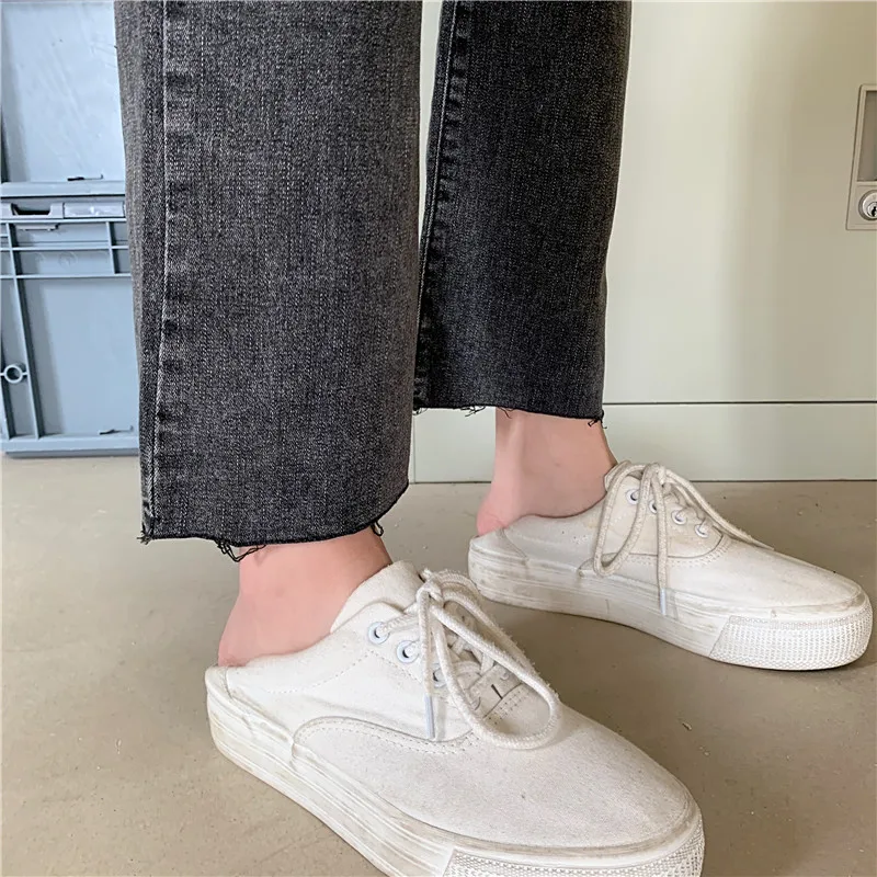 

2021 Women High Waist Slim Pencil Jeans Lady Korea Wide Leg Straight Pants Cropped Denim Slacks Autumn Gray Loose Thin Trousers