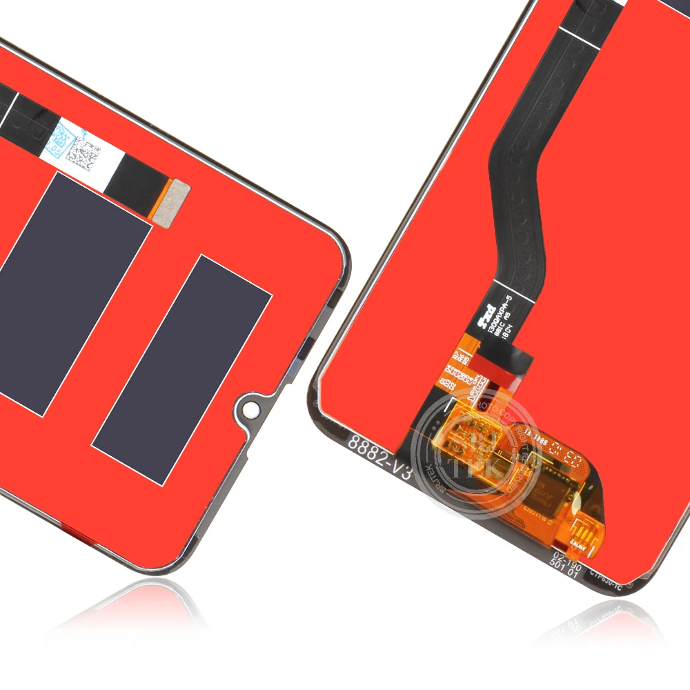 

For Huawei Enjoy 9 LCD Touch Y7 2019 Screen Glass Panel Y7 Prime 2019 For Huawei Y7 Pro 2019 Display Sensor Frame DUB-AL00