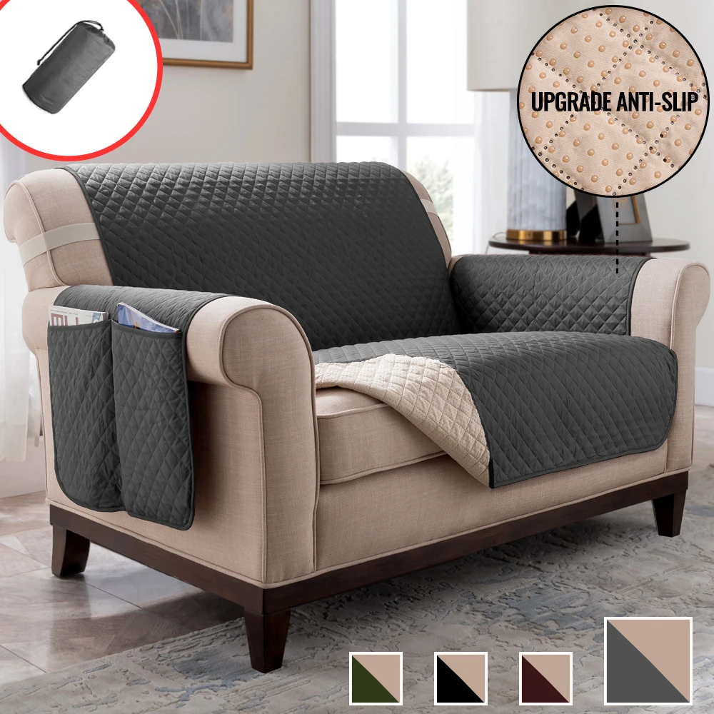 

Armchair Cushion Waterproof Cover Sofa Covers With Chaise Lounge Chair Sofas Protection Sectional Sofa Cover Anti-slip Covers